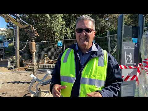 Construction underway