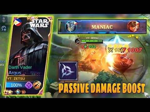 PASSIVE BOOST!!! ARGUS EMBLEM SET FOR PASSIVE DAMAGE | ARGUS BEST BUILD | TOP GLOBAL ARGUS