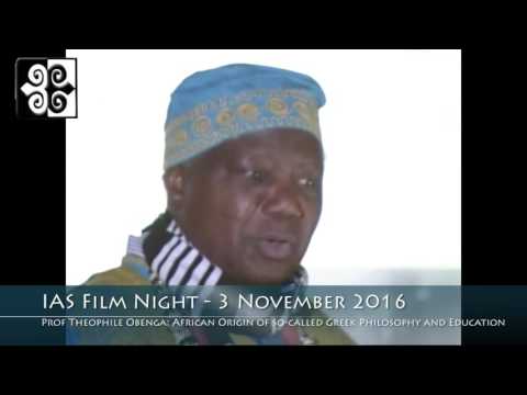 Theophile Obenga video 1