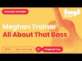 Meghan Trainor - All About That Bass (Acoustic Karaoke)