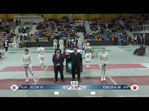 Orleans Grand Prix 2022 SWS - L32 - Jeon Hayoung KOR v Emura Misaki JPN