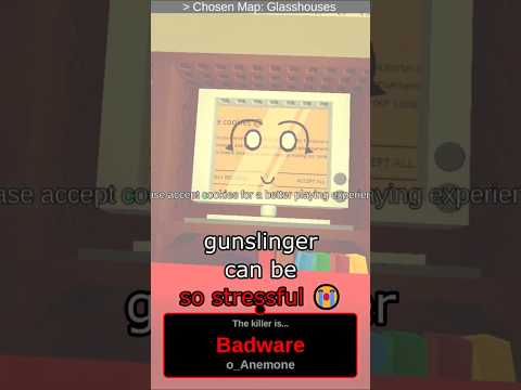 How to WIN GUNSLINGER as KILLER || die of death #dieofdeath #dod #roblox #forsaken