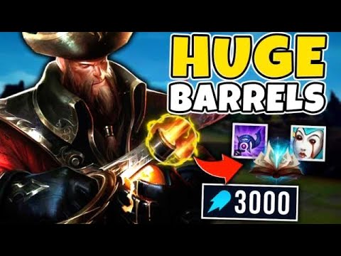 DON'T UNDER ESTIMATE THE FULL AP GP BARRELS! MAGE-PLANK IS HIDDEN OP - League of Legends