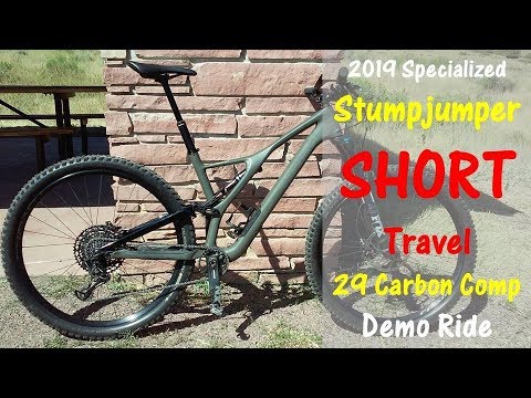 Stumpjumper ST (short travel) Carbon Comp 29 DEMO (2019/2020) on Mount Falcon Castle Trail (Lower)