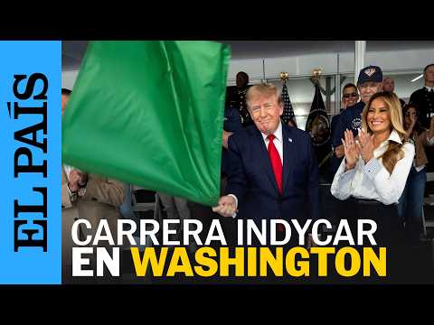 Donald Trump clausura el aniversario de EE UU con carrera en las calles de Washington | EL PAÍS