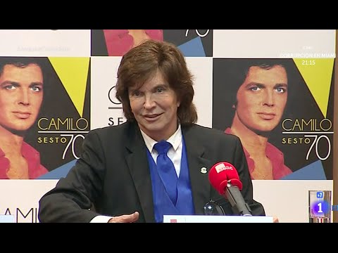 CAMILO SESTO presenta su nuevo disco el día de su 70 CUMPLEAÑOS