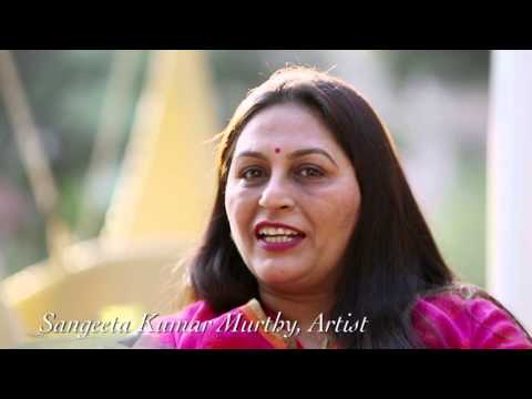 Tushar Upreti Corporate video of Famous Artist Sangeeta Kumar Murthy