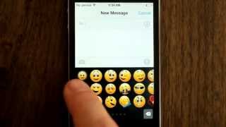 Big Emoji Keyboard setup for iPhone iOS8
