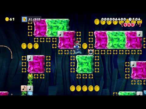 (^.^)Automatic level  don't move by たぼっち 🍄 Super Mario Maker 2 ✹Switch✹ #awv