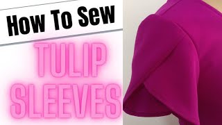 How to Sew Overlapping Petal Sleeves Easily