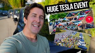 The LARGEST TESLA event in the UK! Check this out