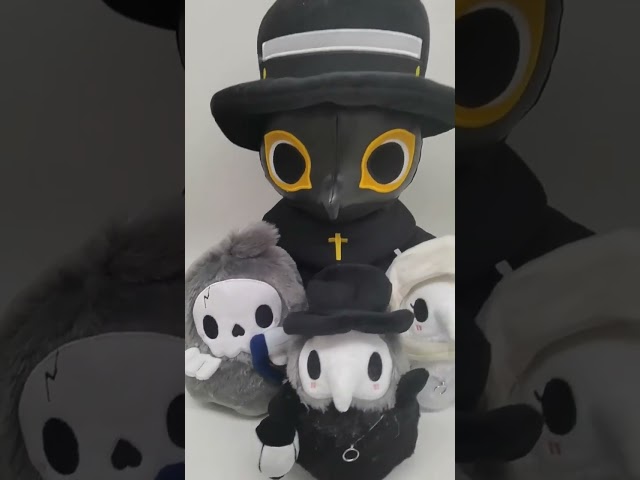 Vídeo relacionado con Plague Doctor - Muñeco de peluche con relleno de peluche, decoración de Halloween (blanco)