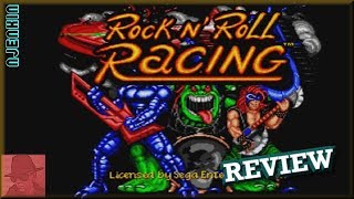ROCK N' ROLL RACING  - on the SEGA Genesis / Mega Drive - with Commentary !!