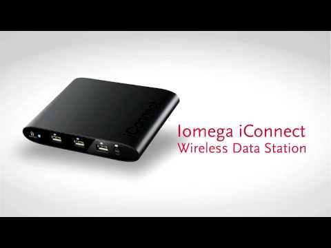 100mbps iomega i connect 4 usb wireless data station, model ...