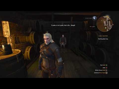 The Witcher 3 Wild Hunt Hamlet (William Shakespeare) Easter Egg