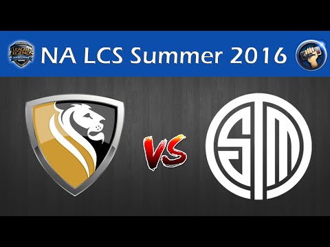 NA LCS 2016 - W6D3 - APX vs TSM - Game 2
