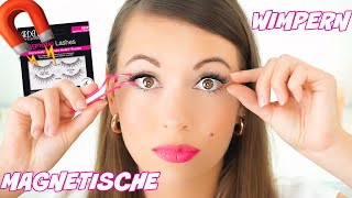 MAGNETISCHE WIMPERN ganz einfach anbringen I Ardell  Magnetic Lashes anbringen