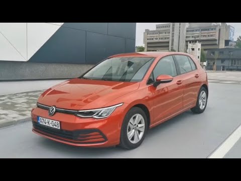 🔴RED🔴 All New Volkswagen Golf 8 2.0 TDI Life Walkaround & Testdrive 2021 VW MK8
