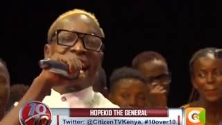 Godson Jawabu with Hopekid hk Launching Mzito ni Yesu on 10/10 Citizen Tv.