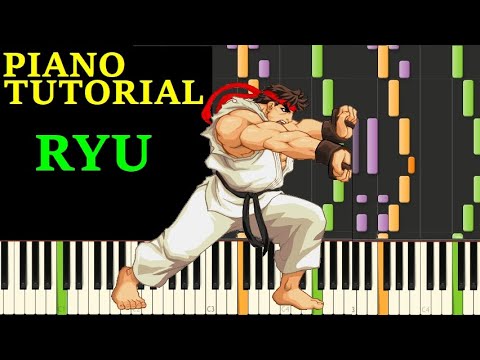 Street Fighter 2 - Ryu Theme - Piano Tutorial