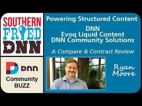 Powering Structured Content Thru DNN - Evoq Liquid Content & Community Solutions - Compare/Contrast