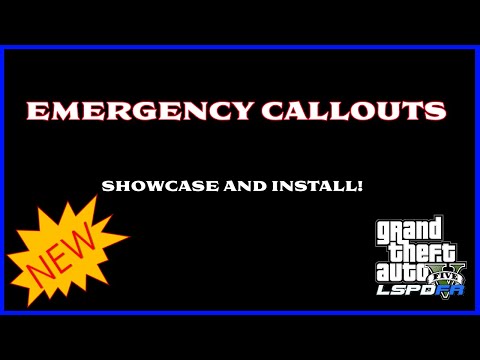 Showcasing and Installing New Callouts | GTA V | LSPDFR