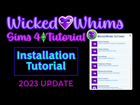 How to Install Wicked Whims (works for July 2023 Update) | Sims 4 Full Tutorial