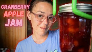 CRANBERRY APPLE JAM | Canning Jam & Taste Test | Hamakua Homestead