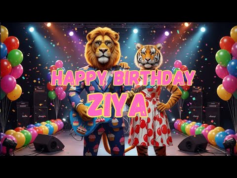 ZIYA Happy Birthday Song - Happy Birthday to Ziya
