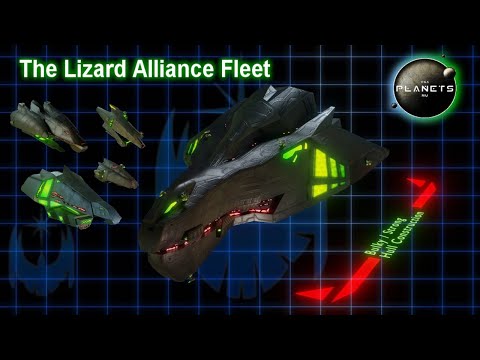 The NEW 'Lizard Alliance" Starship Design Language for Planets.nu (VGA Planets)