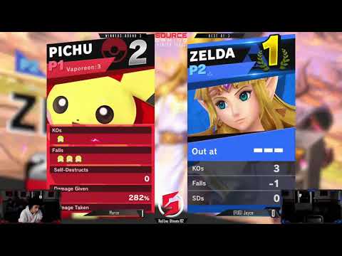 Red Line Ultimate 162 – Winners Quarters – Marce (Pichu) vs Jayce (Zelda)