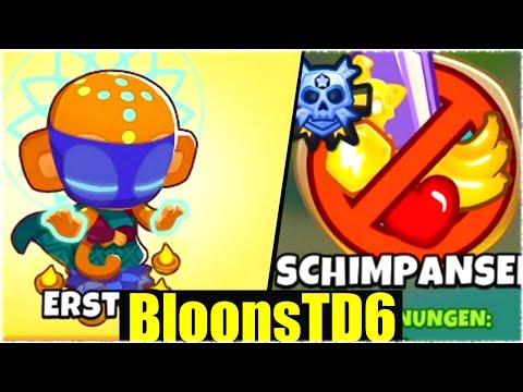 DIE PSI SCHIMPANSENTAKTIK! - Bloons Td6 [Deutsch/German]