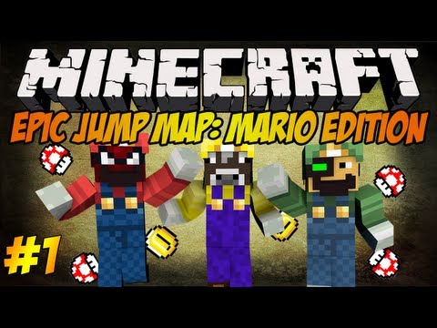 Minecraft: DELTI POŚPIESZ SIĘ! - Epic Jump Map: Mario Edition #1
