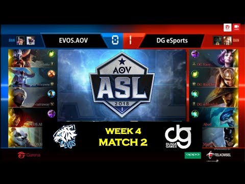 ASL 2018 Season 1 Week 4 - EVOS.AOV VS DG ESPORT (Match 2)