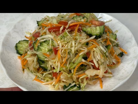 FRESH, DELICIOUS, QUICK COOKING SALAD