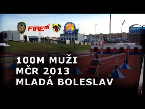 MČR 2013 Mladá Boleslav 100m muži + štafety