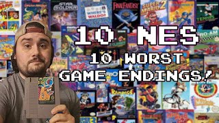10 Worst NES Game Endings!