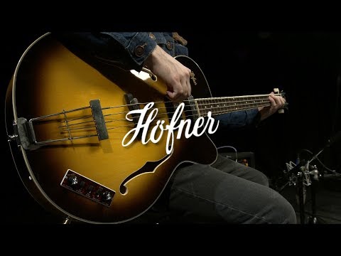 Thumbnail for Hofner HCT 5005 President Bass CT, Sunburst | Gear4music demo by Stuart Sutcliffe