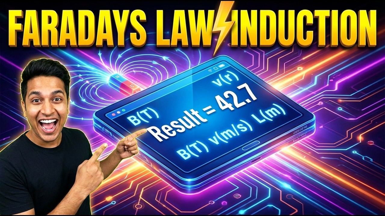 Faradays Law Induction Interactive Calculator