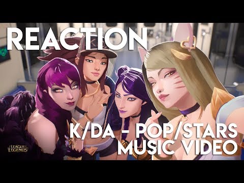 REACTION: K/DA - POP/STARS League of Legends Music Video | TradeChat