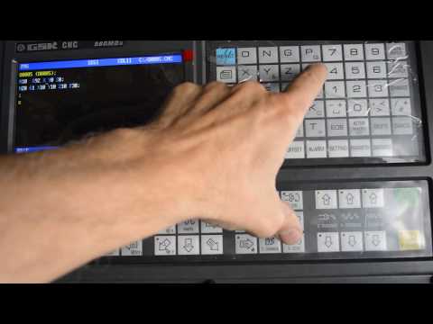 FRESADORA cnc MECATRONIC 4 D (Parte 3) HACER NUEVO PROGRAMA,EJECUTAR GSK 980