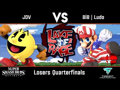 JDV (Pac-Man) VS BiB | Ludo (Mario) - Losers Quarterfinals - The Lake of Rage