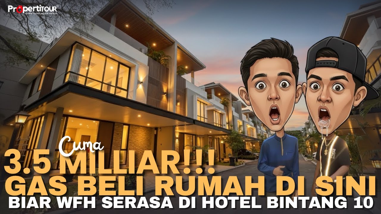 Rumah Siaphuni 3 Lantai Di Lebak Bulus Dekat Mrt Tol Termurah