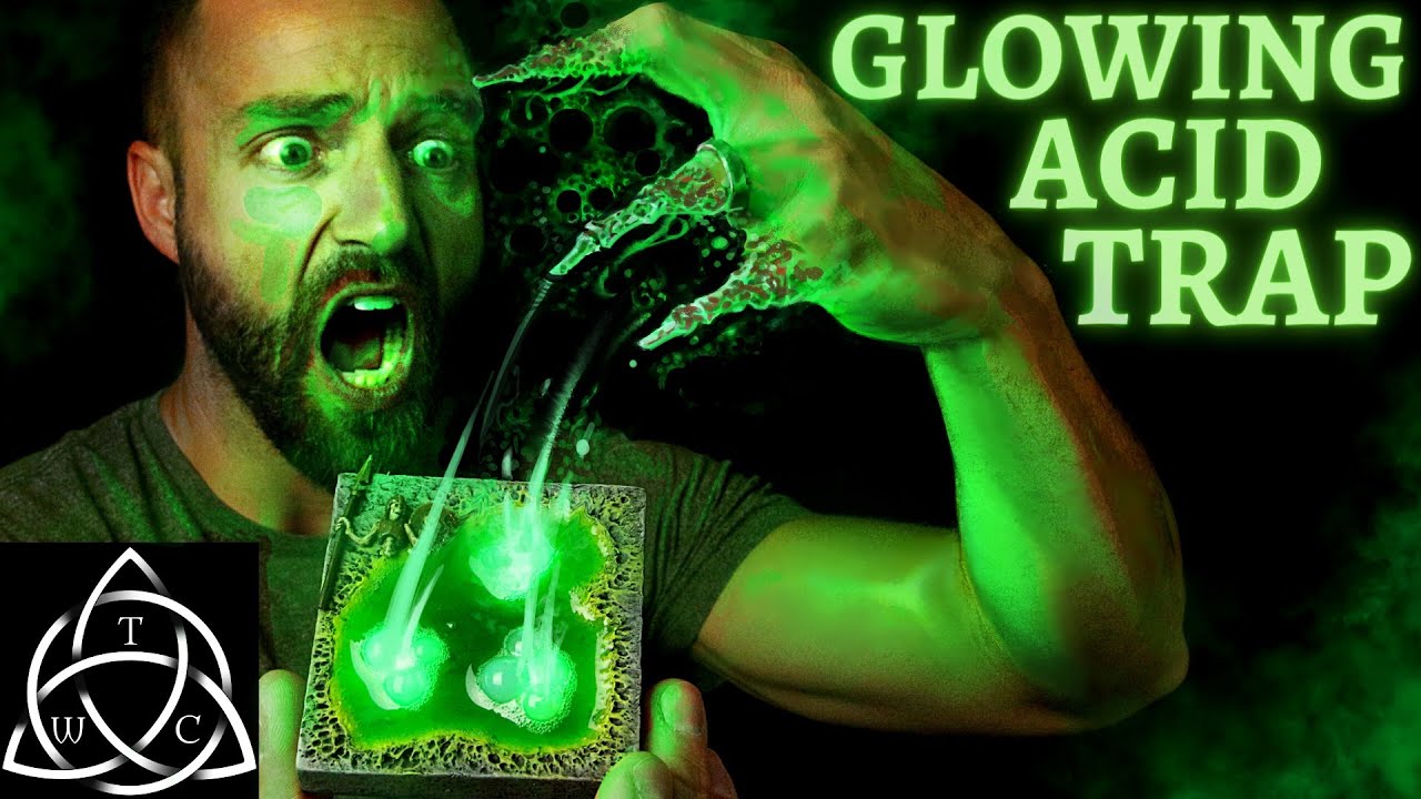 DIY Acid Trap Tiles for Tabletop Games