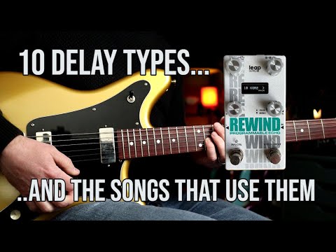 10 Delays & Songs That Use Them! | Alexander Pedals Rewind Programmable Echo Pedal