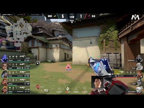 GLD Leo impossible 1v5 ACE clutch against NaVi | EMEA LCQ 2022