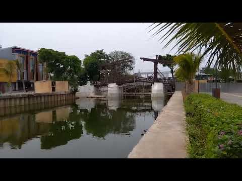 Yakarta Distrito de Kota Puente levadizo de la época colonial holandesa Mercure Hotel Jakarta Batavia #jakarta #indonesia #jakarta #indonesia #jembatan #bridge #bridge