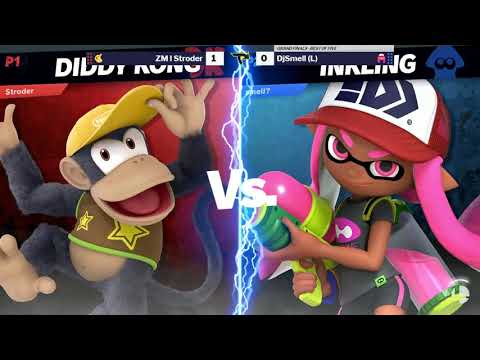 Tap Jump 18 SSBU Grand Finals - Stroder (Diddy Kong) vs djsmell (Inkling)