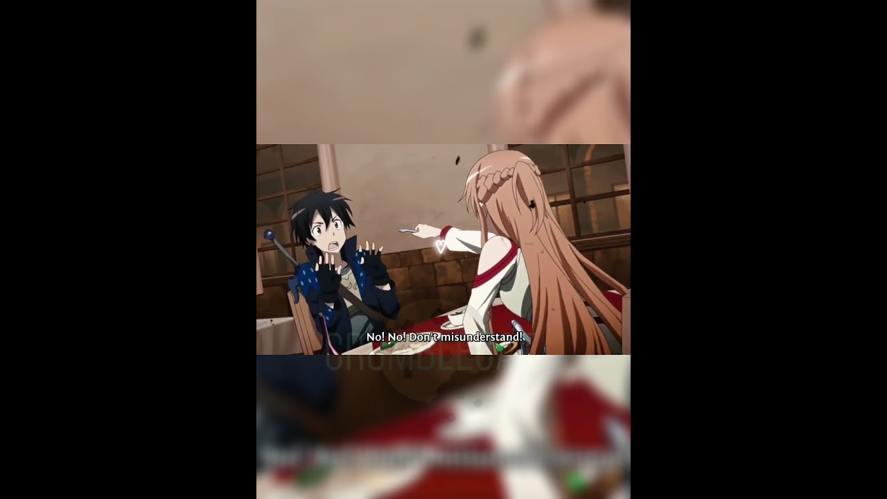 Asuna and Kirito are SOO CUTE❤️✨