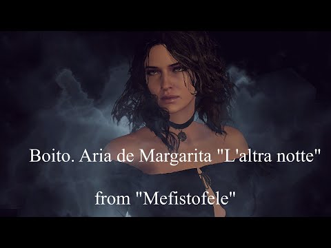 Boito. Aria de Margarita "L'altra notte" from "Mefistofele"